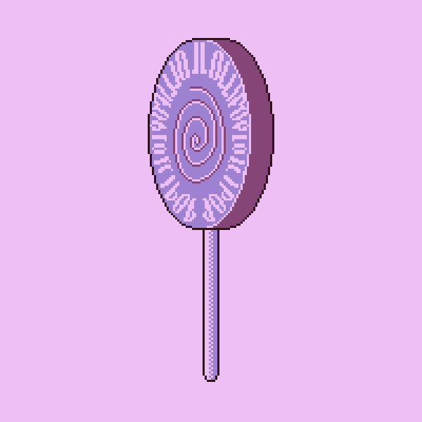 pixel art lollipop