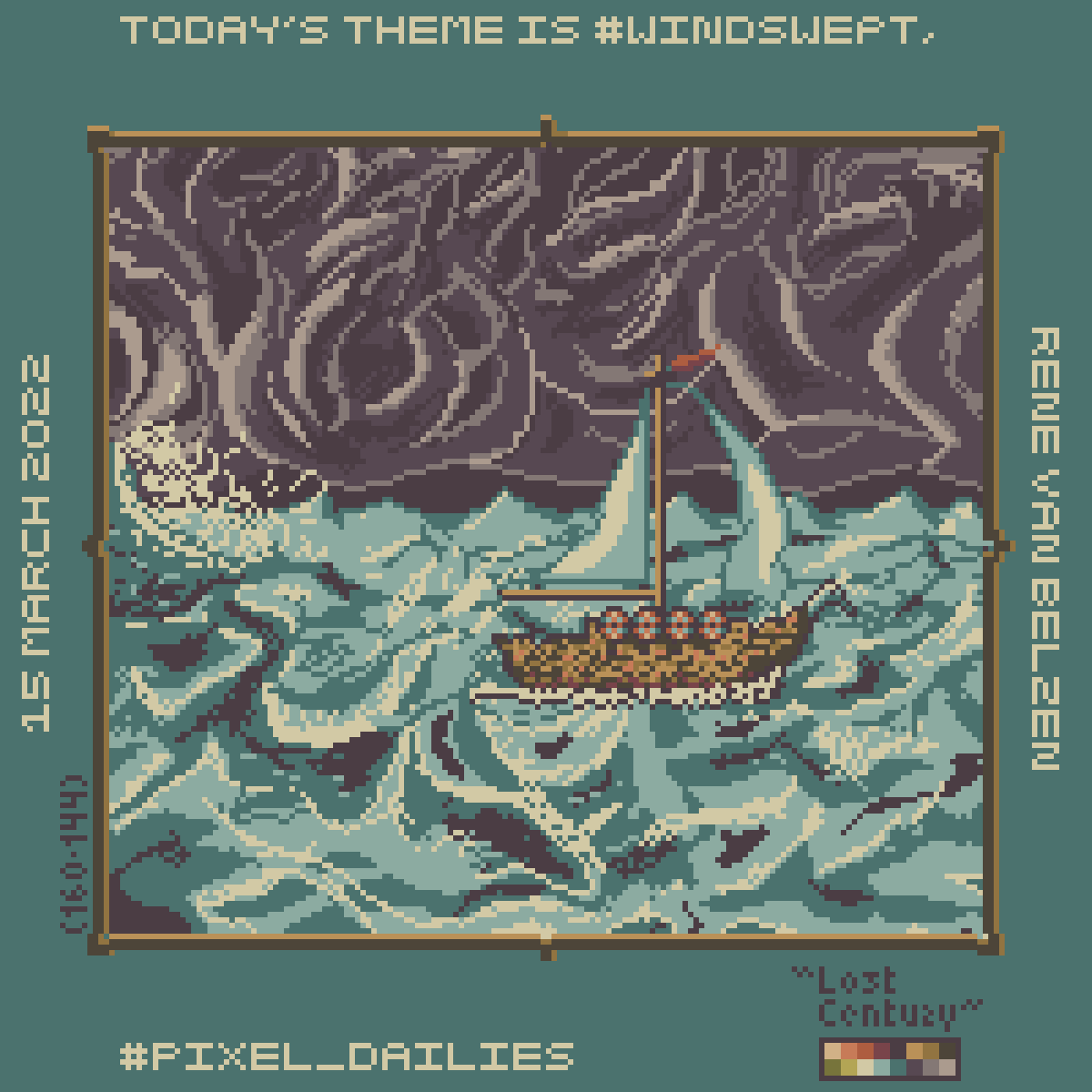 pixel art for windswept